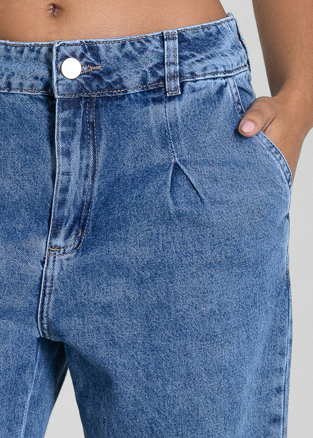 Calça Jeans Sawary Wide Leg - 282260 AZUL
