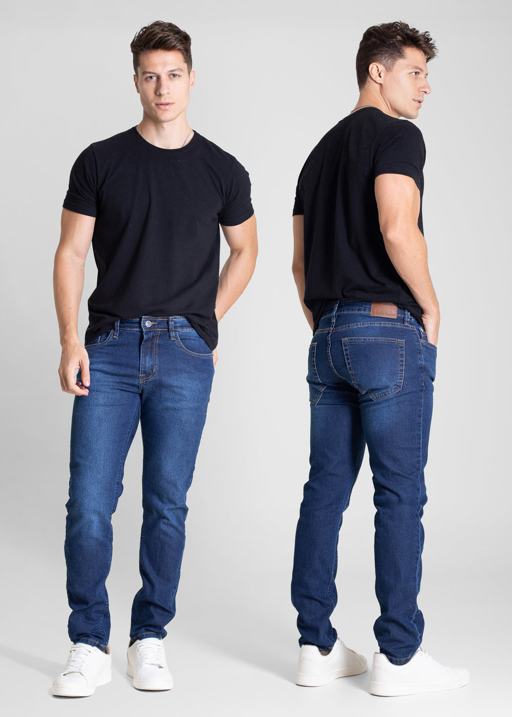 Calça Jeans Sawary Slim - 282267 AZUL