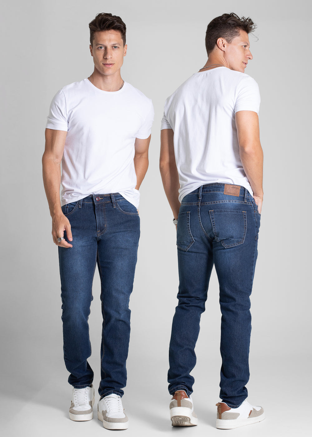 Calça Jeans Sawary Slim - 282272 AZUL