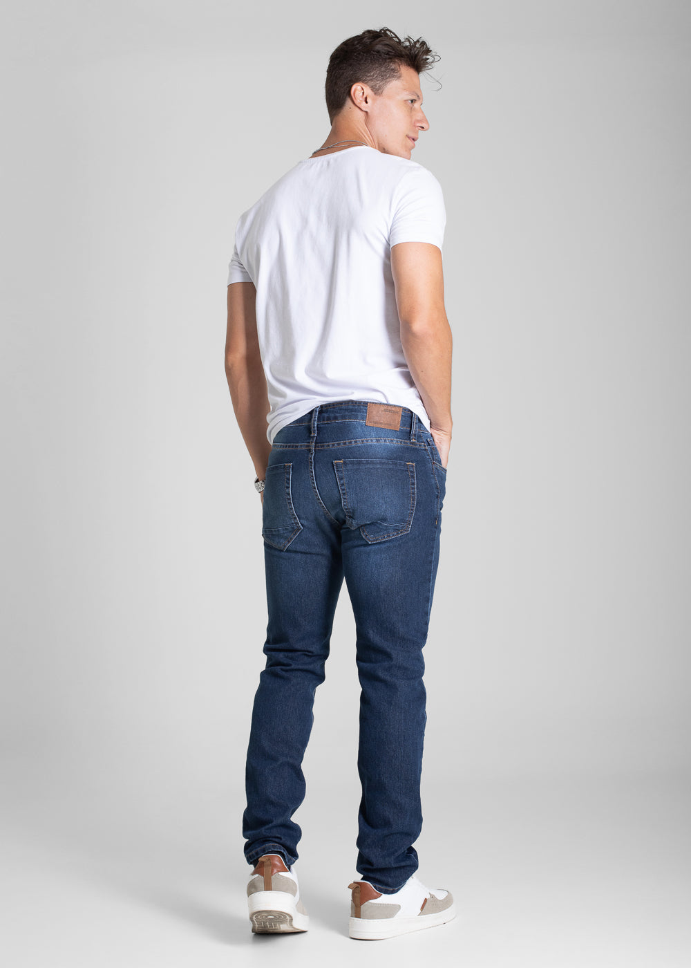 Calça Jeans Sawary Slim - 282272 AZUL