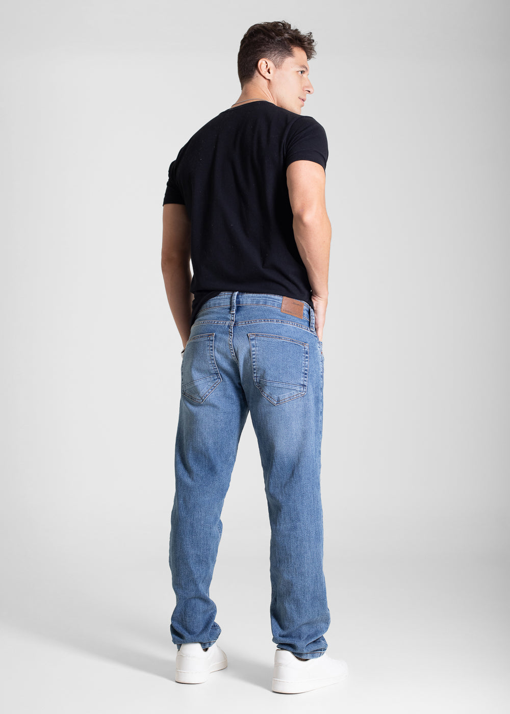 Calça Jeans Sawary Slim - 282276 AZUL
