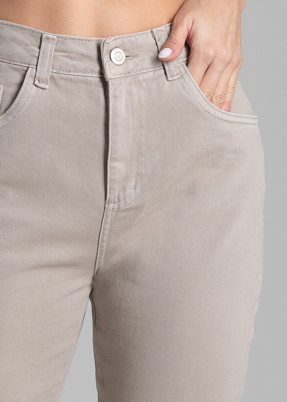 Calça Sarja Sawary Mom - 282312 BEGE