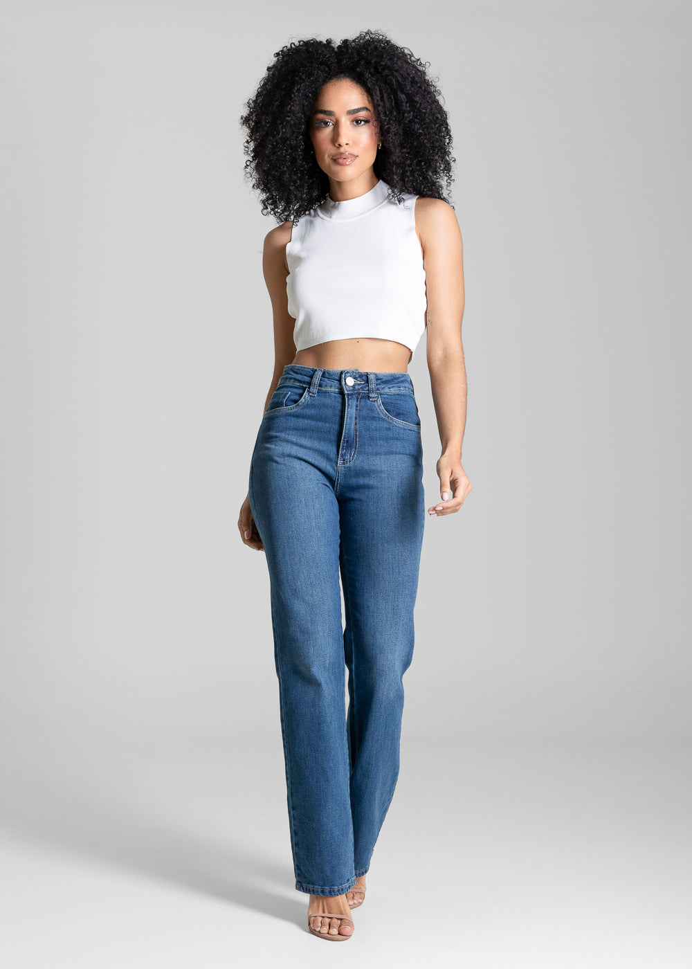 Calça Jeans Sawary Reta - 282334 AZUL