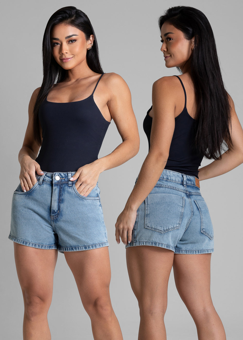 Shorts Jeans Sawary - 282348 AZUL