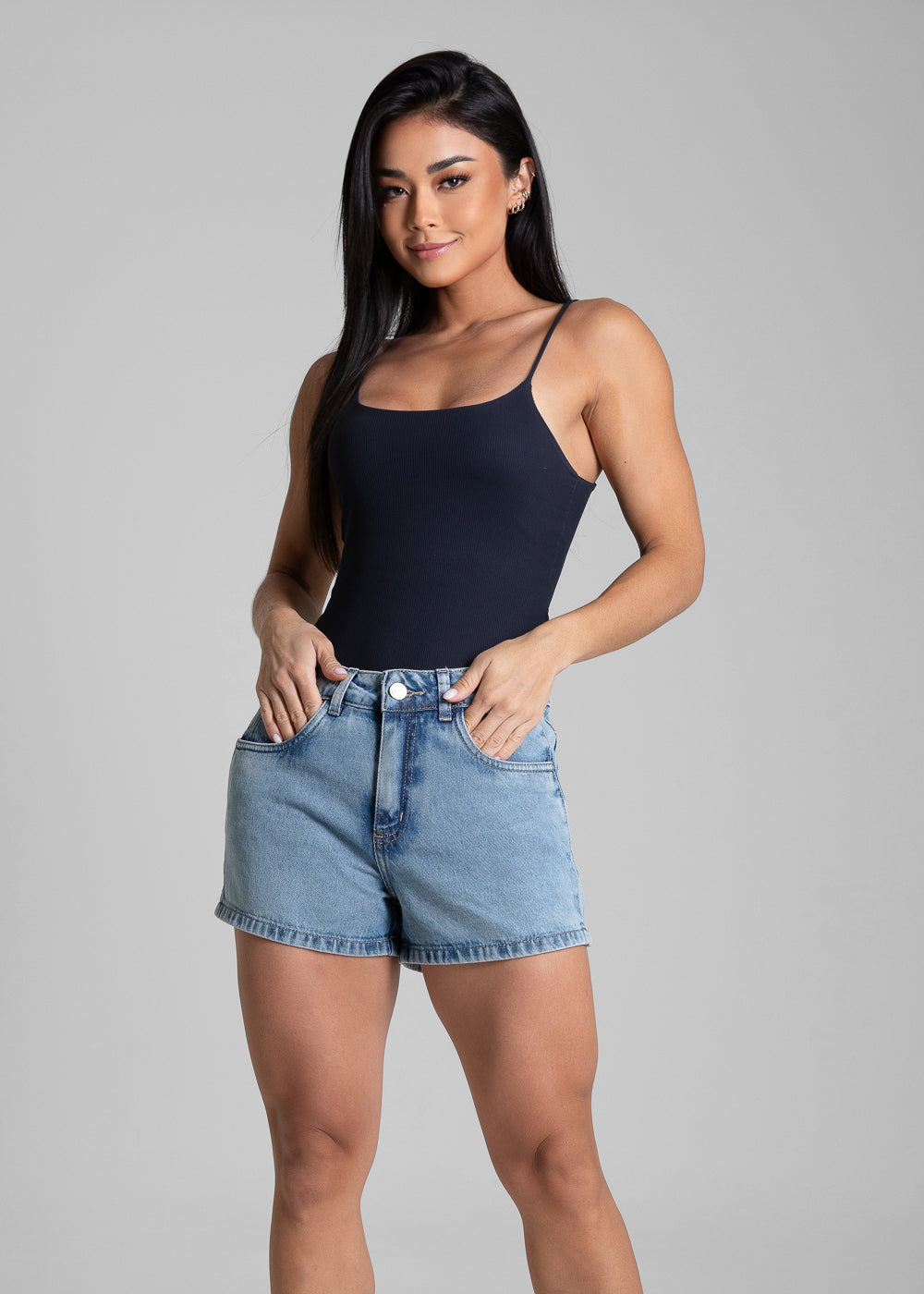 Shorts Jeans Sawary - 282348 AZUL