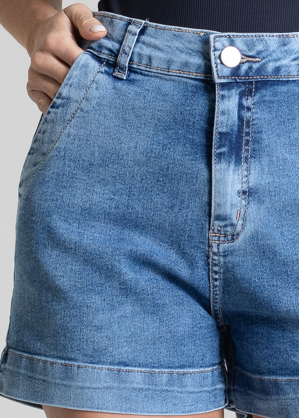 Shorts Jeans Sawary - 282350 AZUL