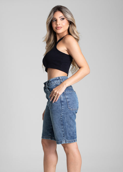 Bermuda Jeans Sawary - 282411 AZUL