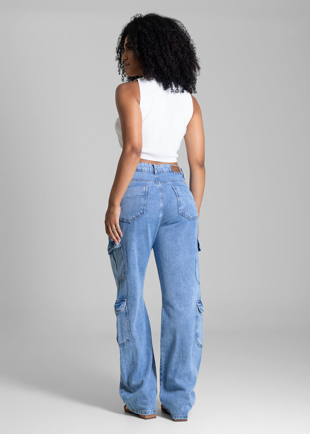 Calça Jeans Sawary Reta - 282431 AZUL