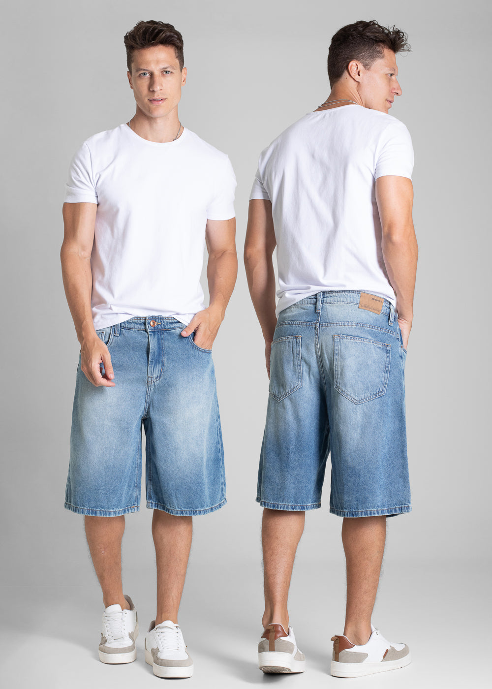 Bermuda Jeans Sawary - 282433 AZUL