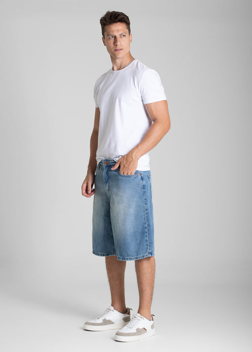 Bermuda Jeans Sawary - 282433 AZUL