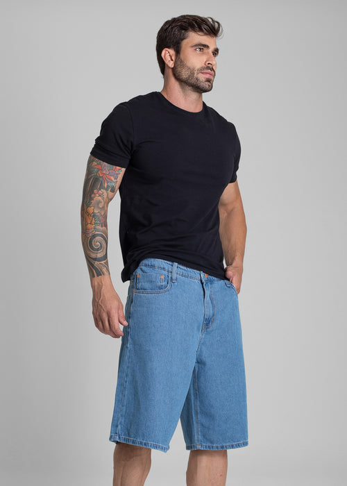 Bermuda Jeans Sawary - 282435 AZUL