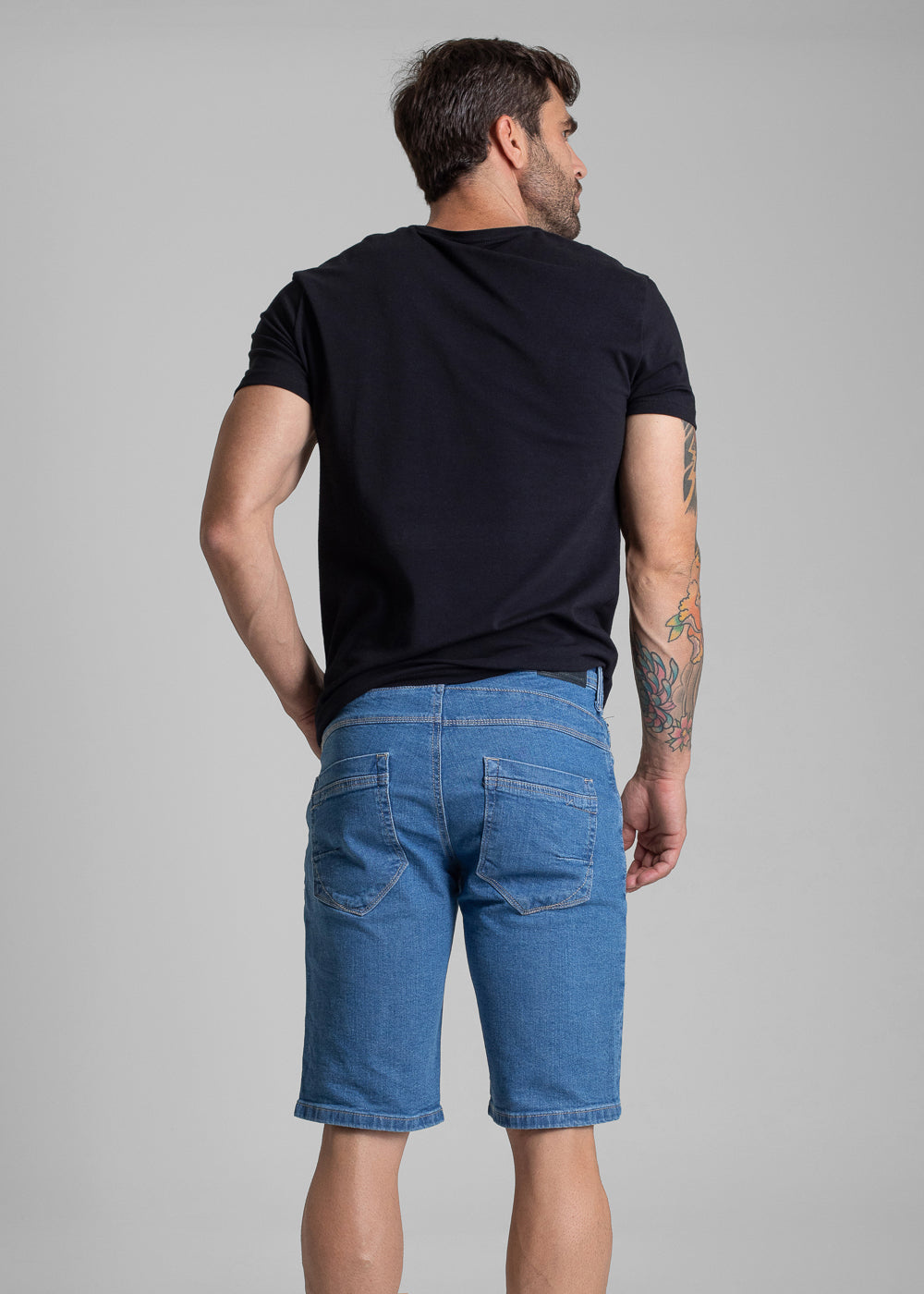 Bermuda Jeans Sawary - 282438 AZUL
