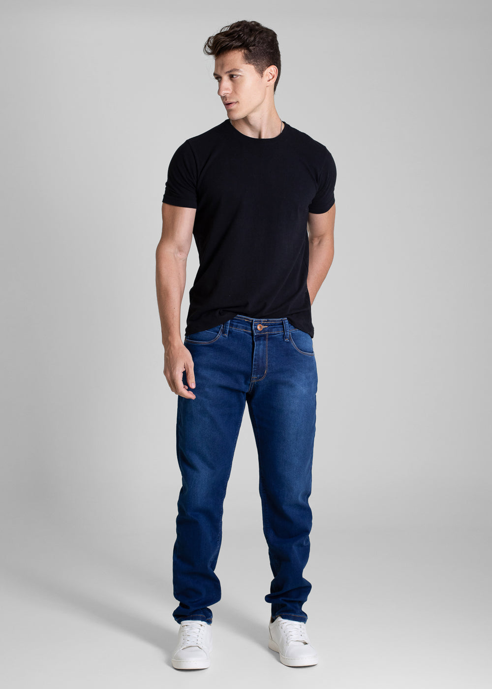 Calça Jeans Sawary Slim - 282472 AZUL