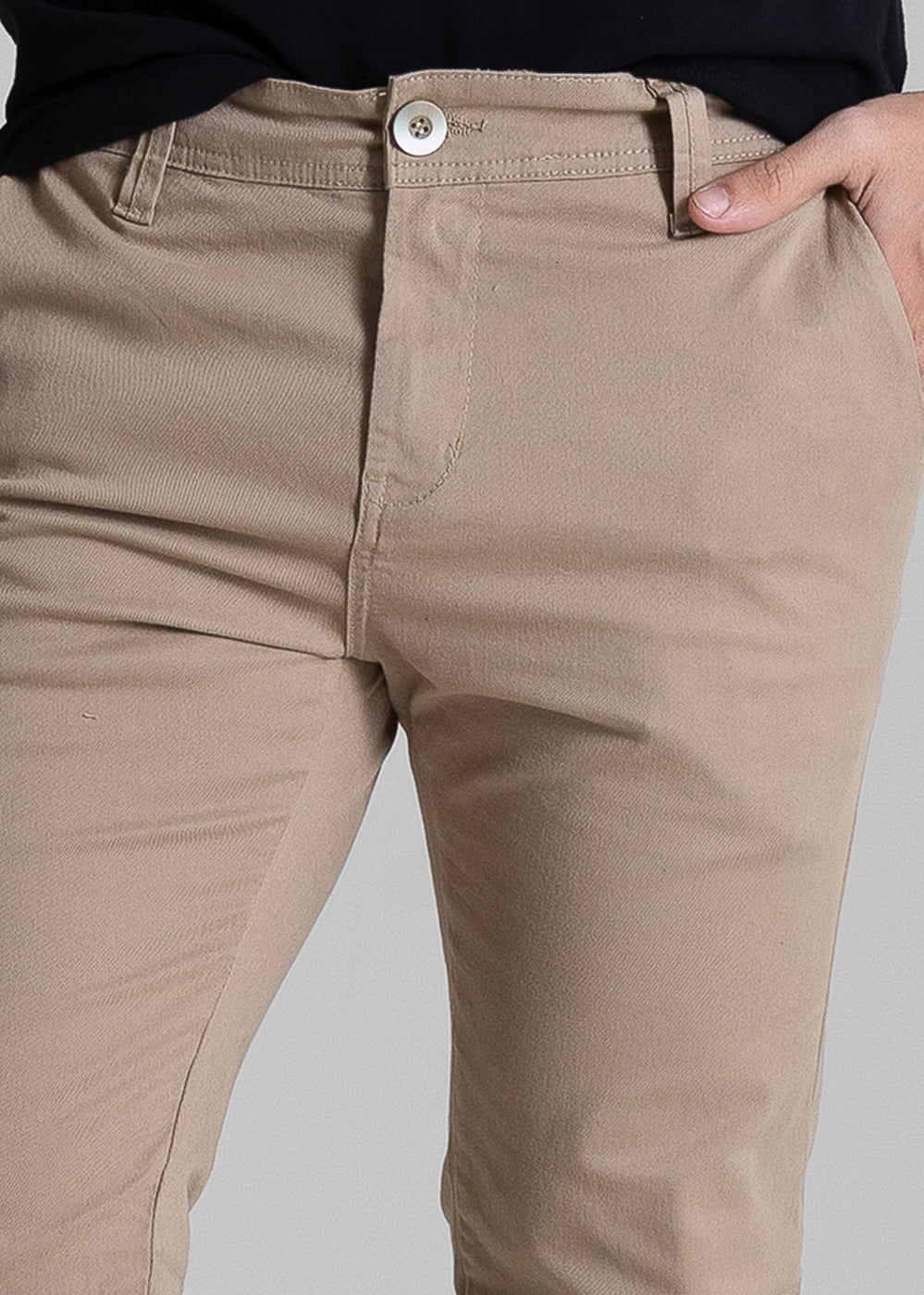 Calça Sarja Sawary Slim - 282501 BEGE