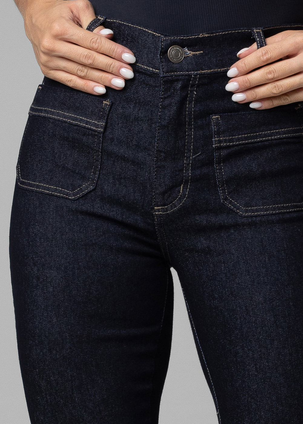 Calça Jeans Sawary Boot Cut Petit - 282525 AZUL