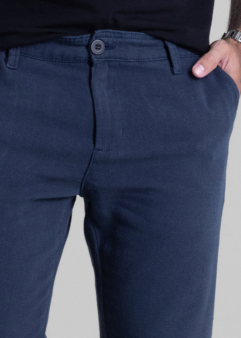 Calça Linho Sawary Slim - 282583 AZUL