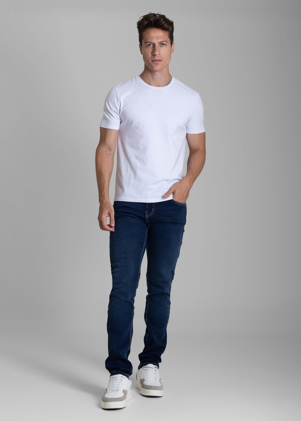 Calça Jeans Sawary Slim - 282634 AZUL