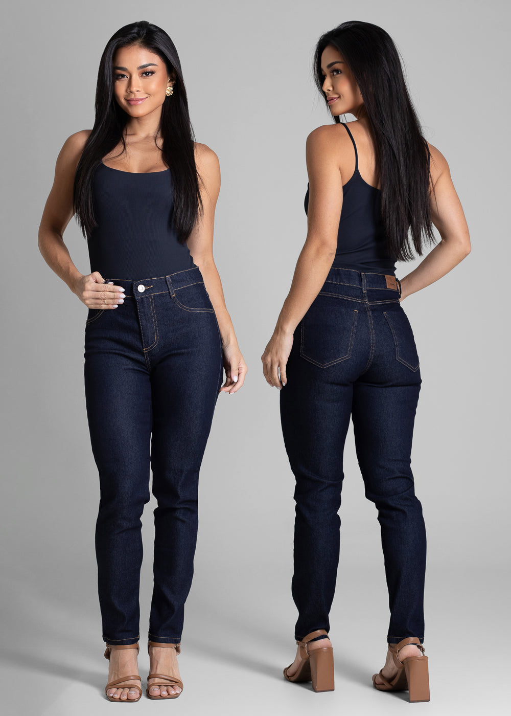 Calça Jeans Sawary Cigarrete - 282636 AZUL