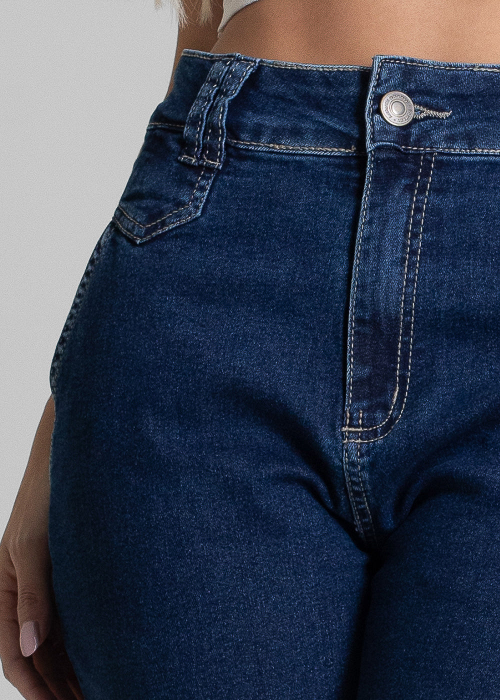 Calça Jeans Sawary Mom - 282676 AZUL