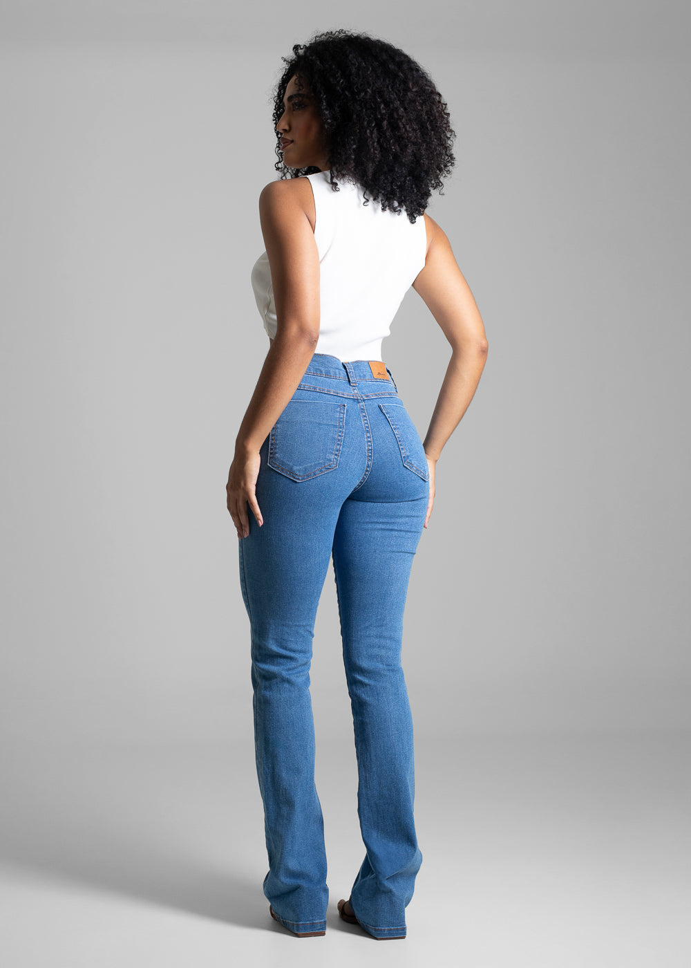 Calça Jeans Sawary Boot Cut - 282689 AZUL