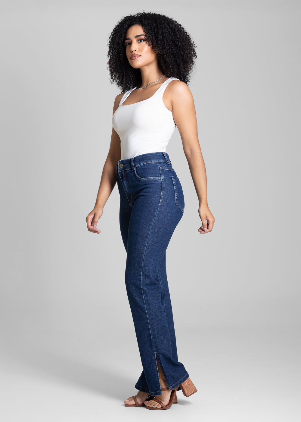 Calça Jeans Sawary Reta - 282690 AZUL
