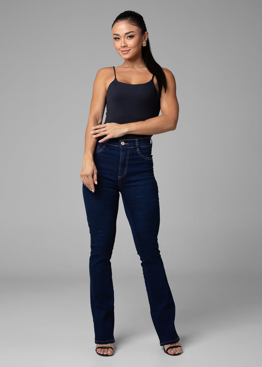 Calça Jeans Sawary Boot Cut - 282707 AZUL