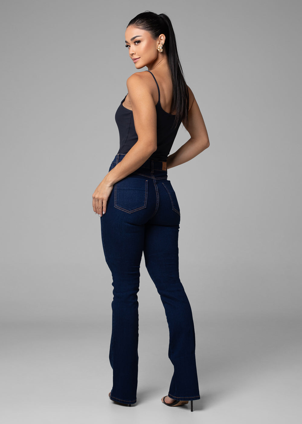 Calça Jeans Sawary Boot Cut - 282707 AZUL
