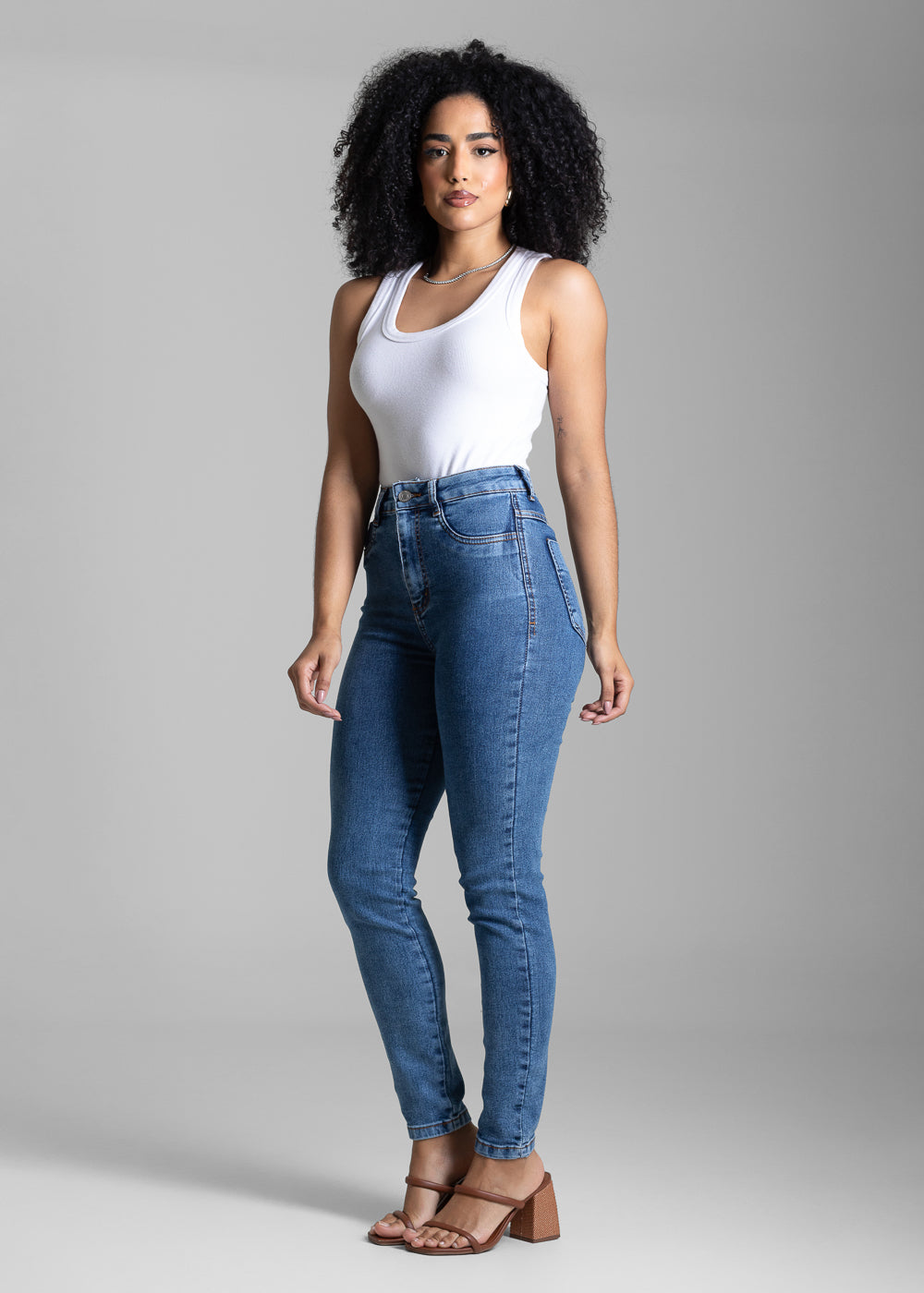 Calça Jeans Sawary Super Lipo - 282711 AZUL