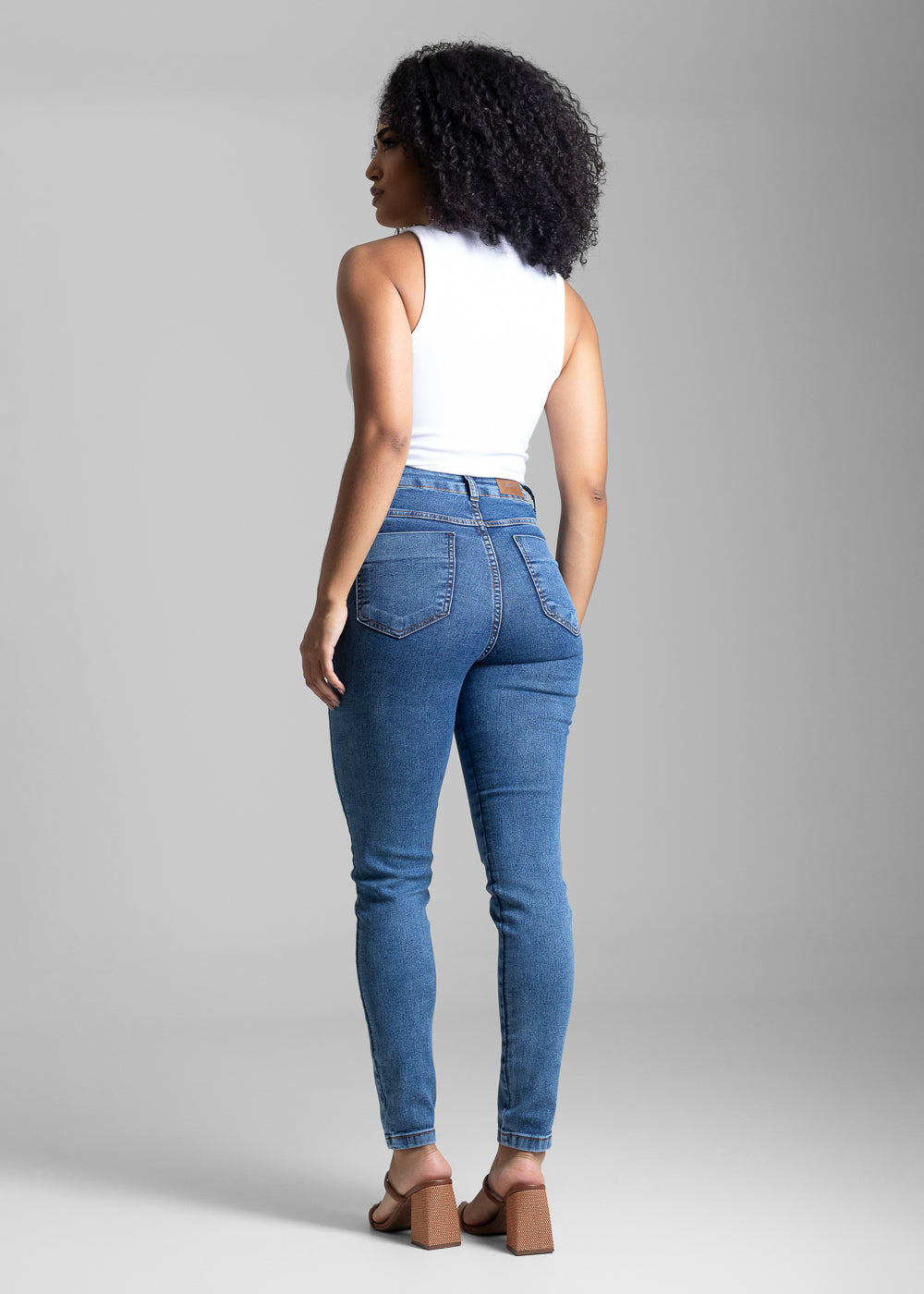 Calça Jeans Sawary Super Lipo - 282711 AZUL