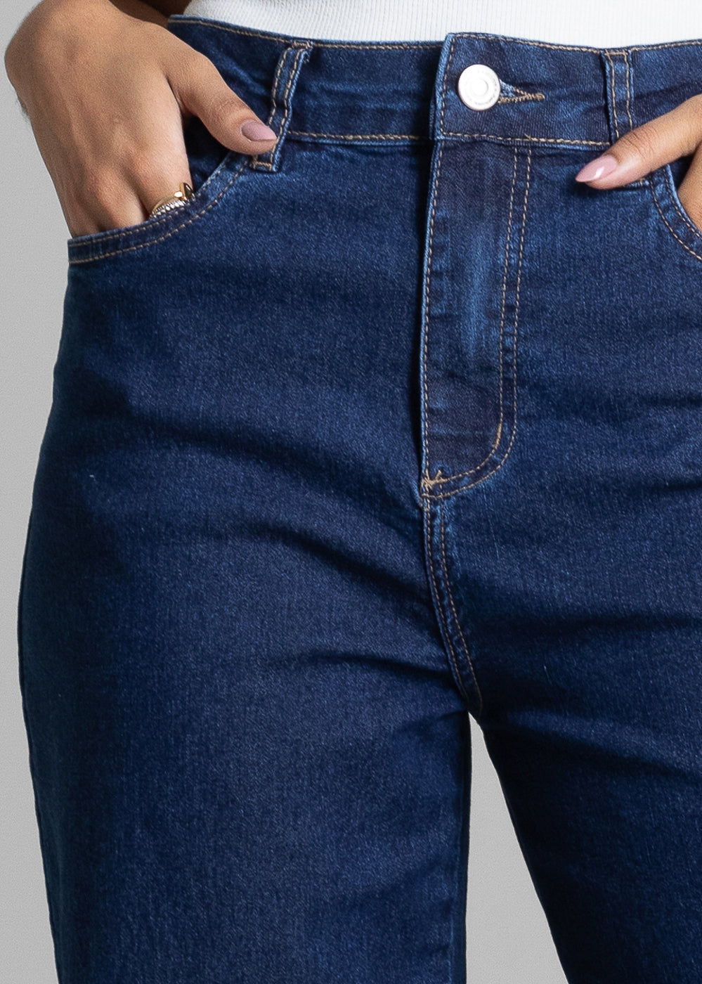 Calça Jeans Sawary Wide Leg - 282783 AZUL