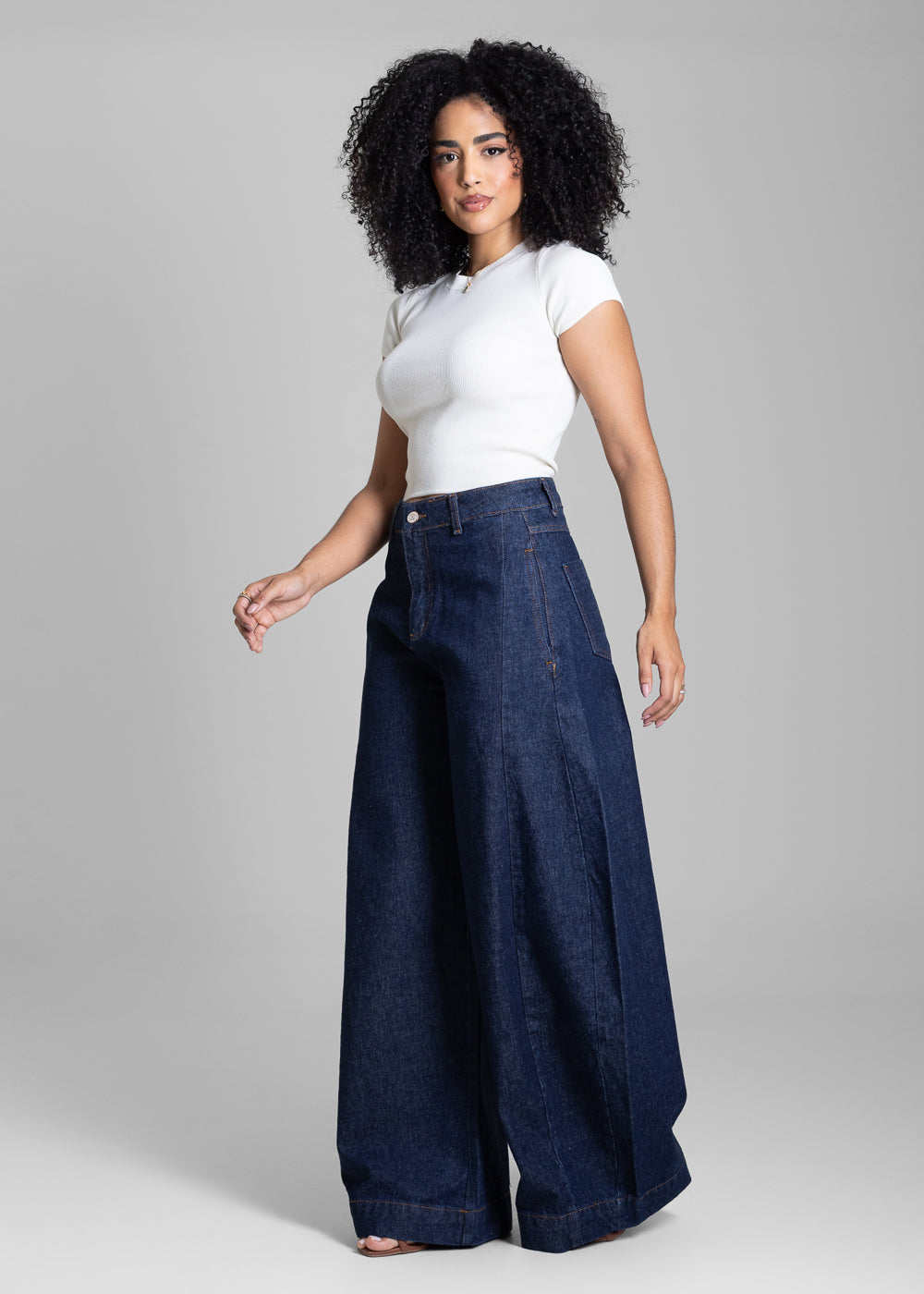 Calça Jeans Sawary Balloon - 282785 AZUL