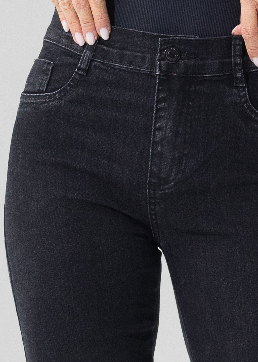 Calça Sarja Sawary Cigarrete - 282786 PRETO