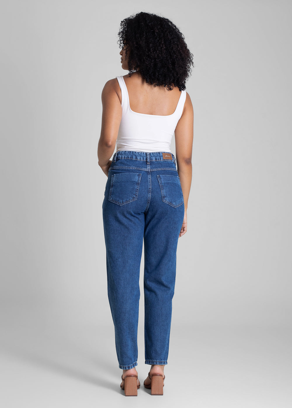Calça Jeans Sawary Mom - 282823 AZUL