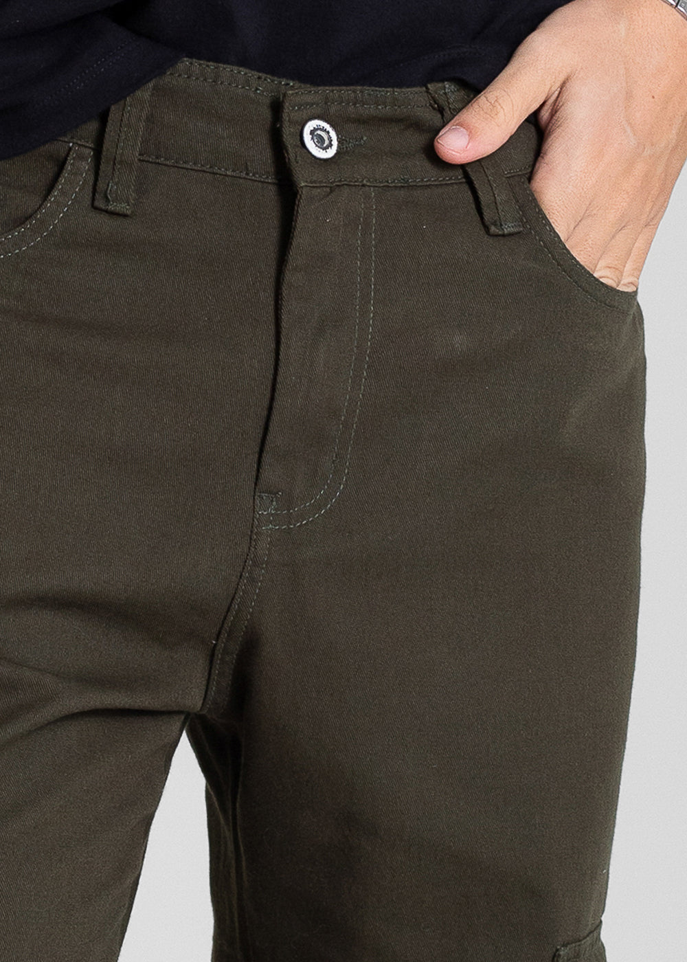 Calça Sarja Sawary Relaxed - 282848 VERDE