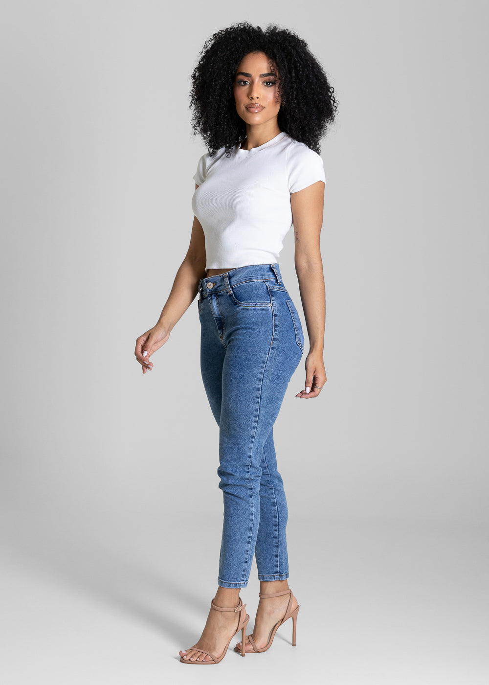 Calça Jeans Sawary Cigarrete - 282850 AZUL