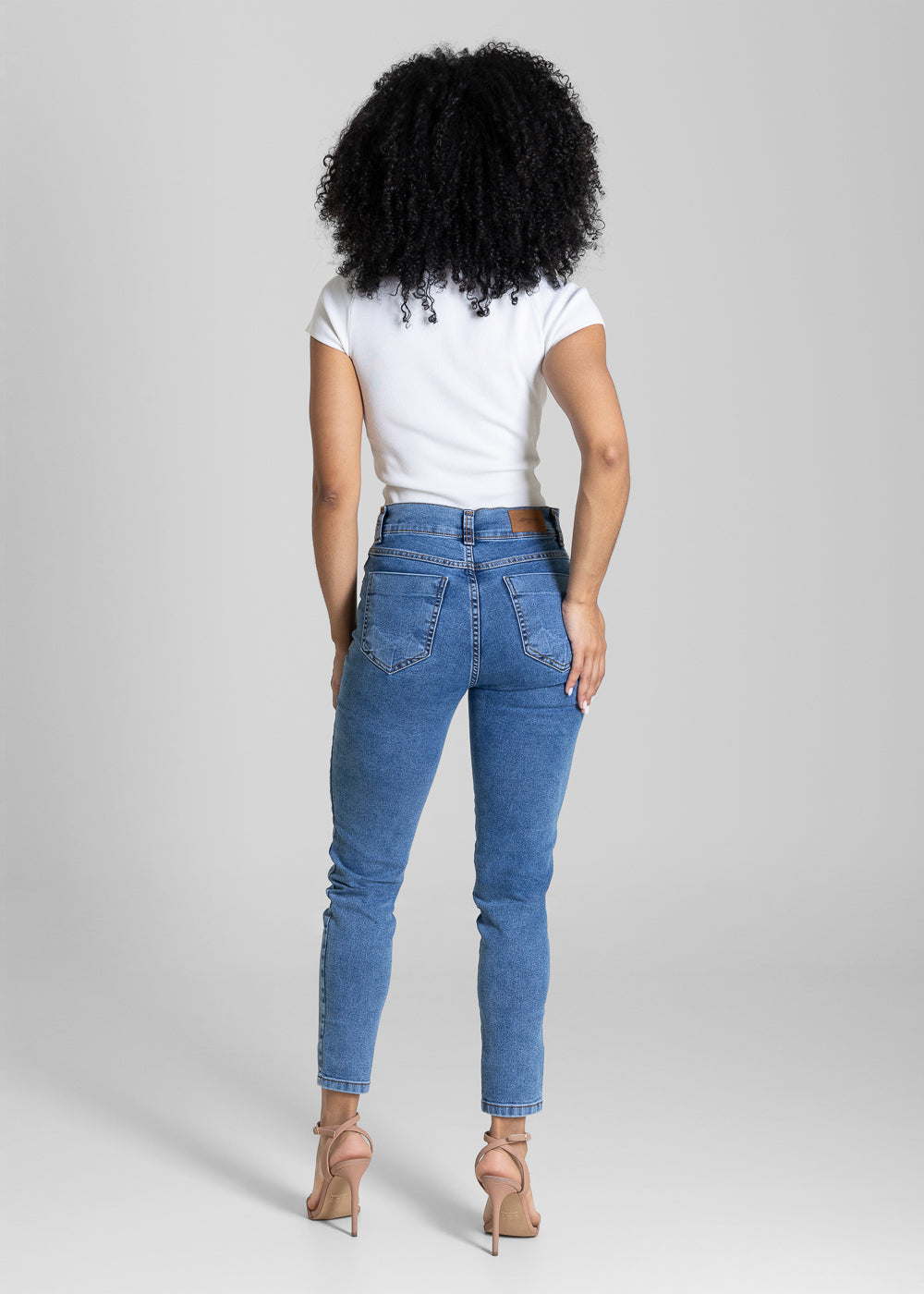 Calça Jeans Sawary Cigarrete - 282850 AZUL
