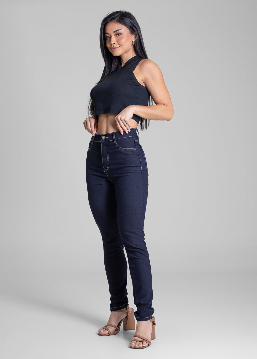 Calça Jeans Sawary Super Stretch - 282911 AZUL