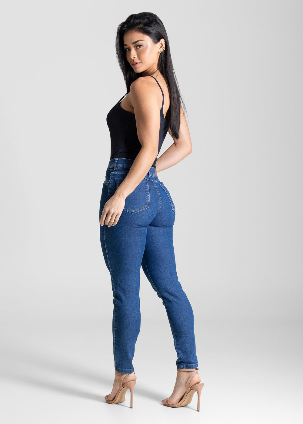 Calça Jeans Sawary Cigarrete - 282921 AZUL