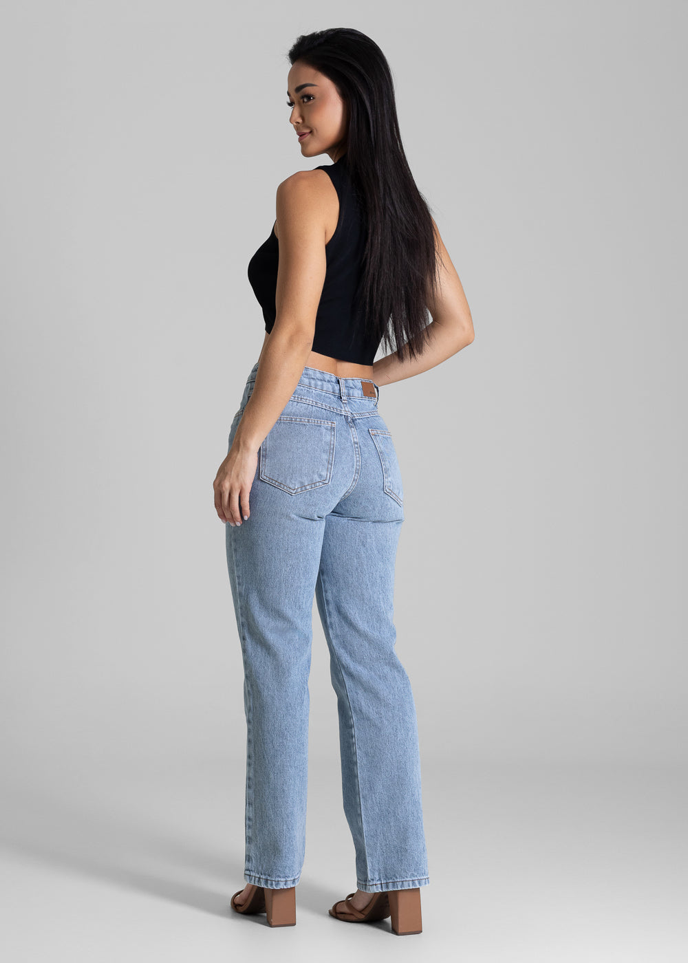 Calça Jeans Sawary Reta - 282940 AZUL
