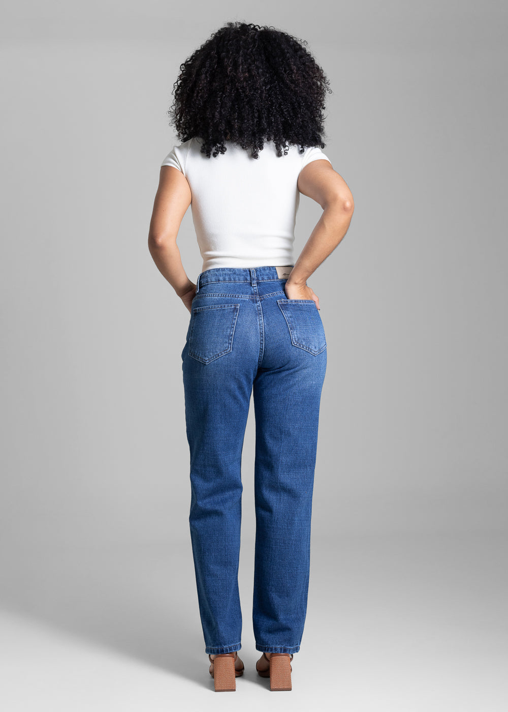 Calça Jeans Sawary Reta - 282948 AZUL