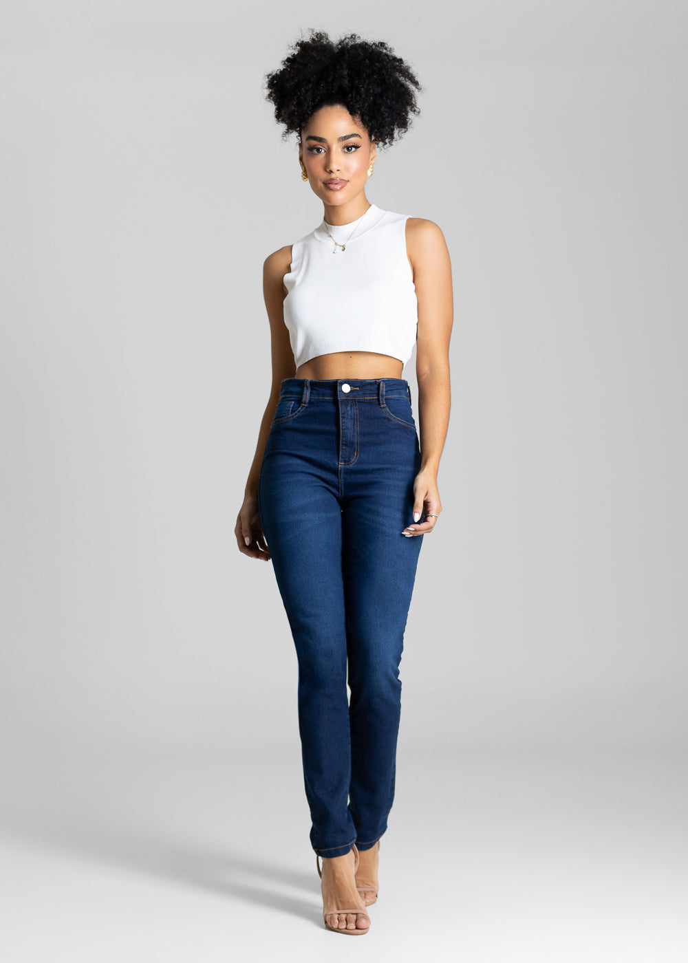 Calça Jeans Sawary Hot Pants - 282995 AZUL