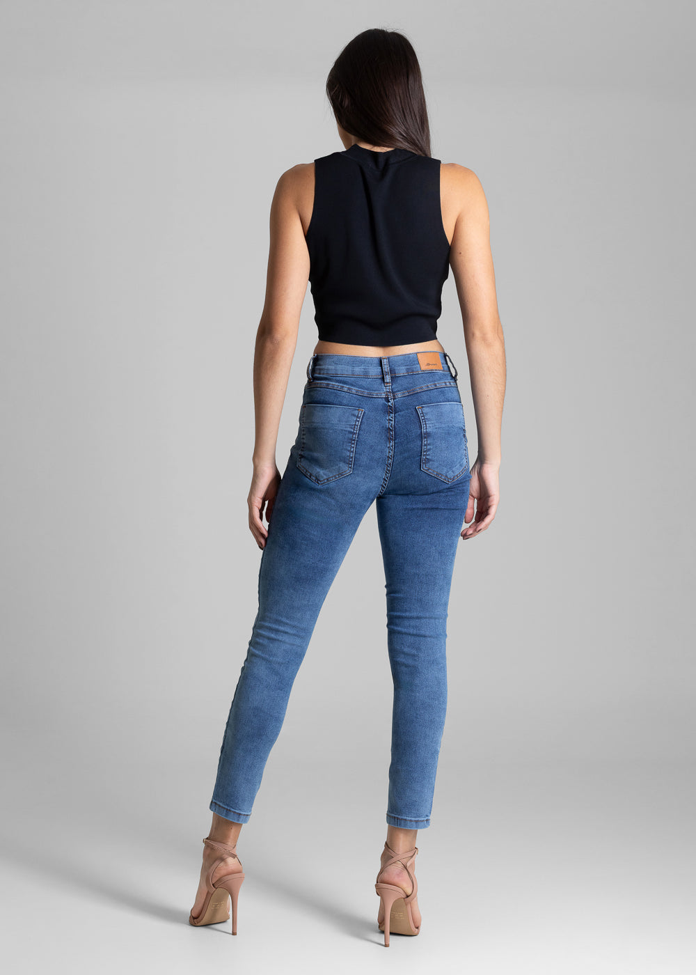 Calça Jeans Sawary Cigarrete - 283002 AZUL