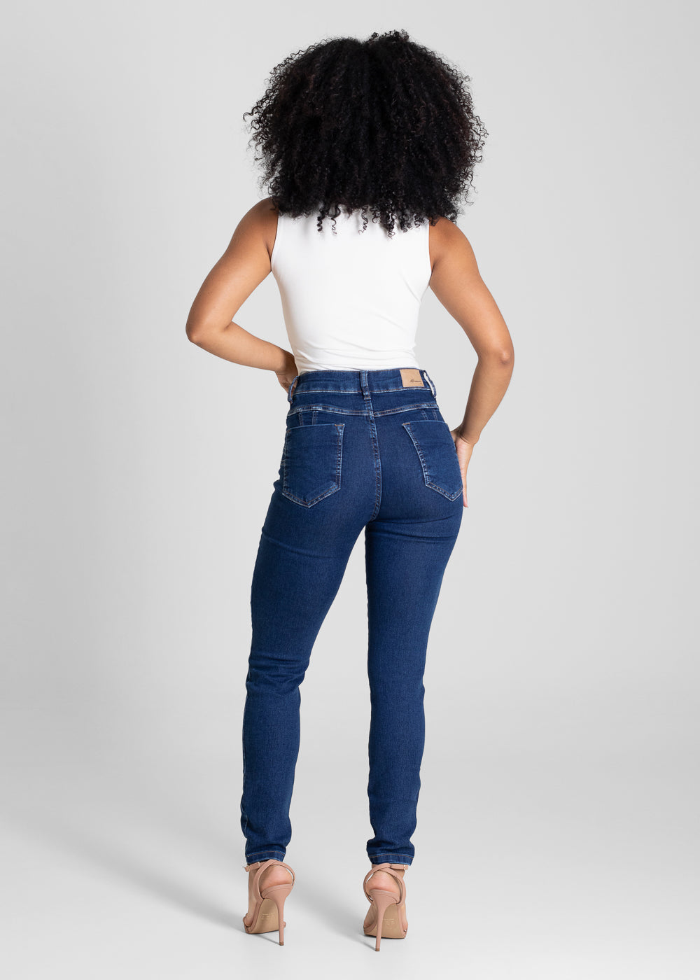 Calça Jeans Sawary Levanta Bumbum - 283009 AZUL