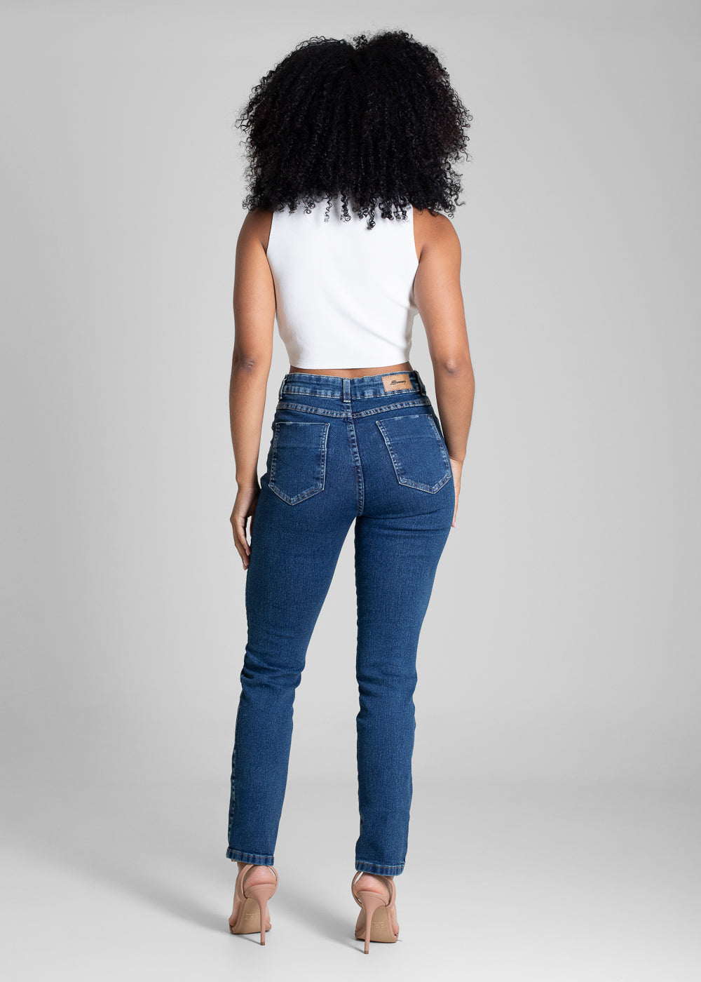 Calça Jeans Sawary Reta - 283033 AZUL