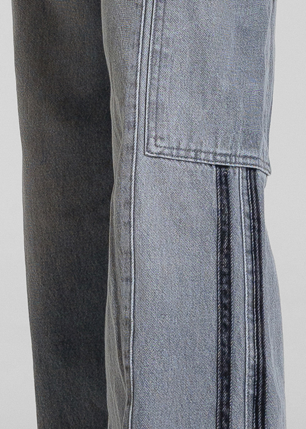 Calça Jeans Sawary Wide Leg - 283051 GRAY