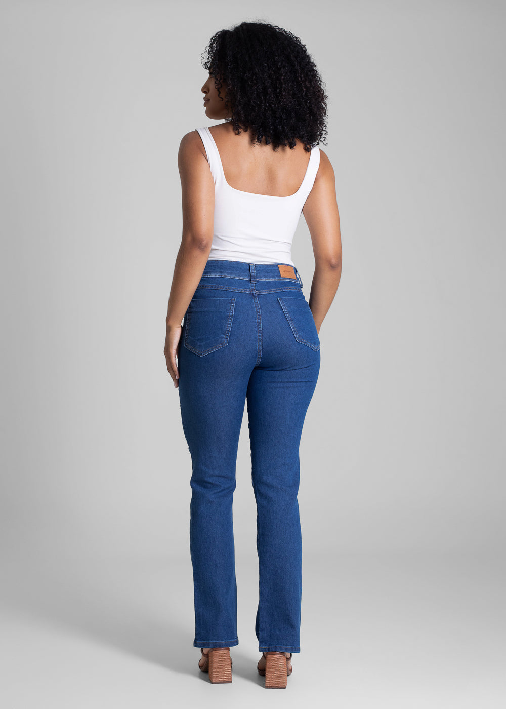 Calça Jeans Sawary Reta - 283055 AZUL