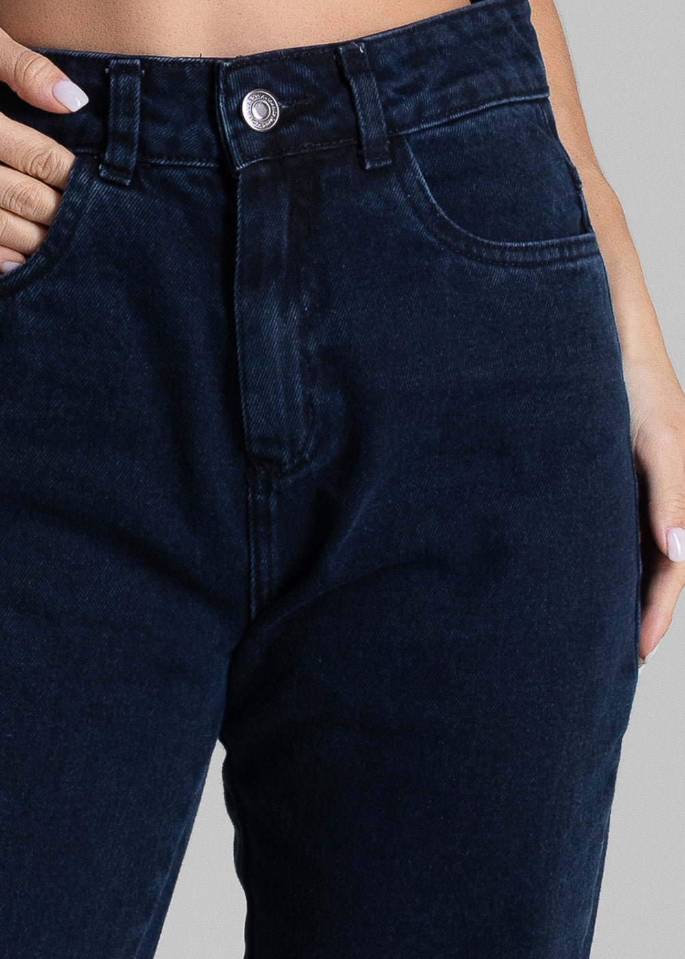 Calça Jeans Sawary Mom - 283061 PRETO