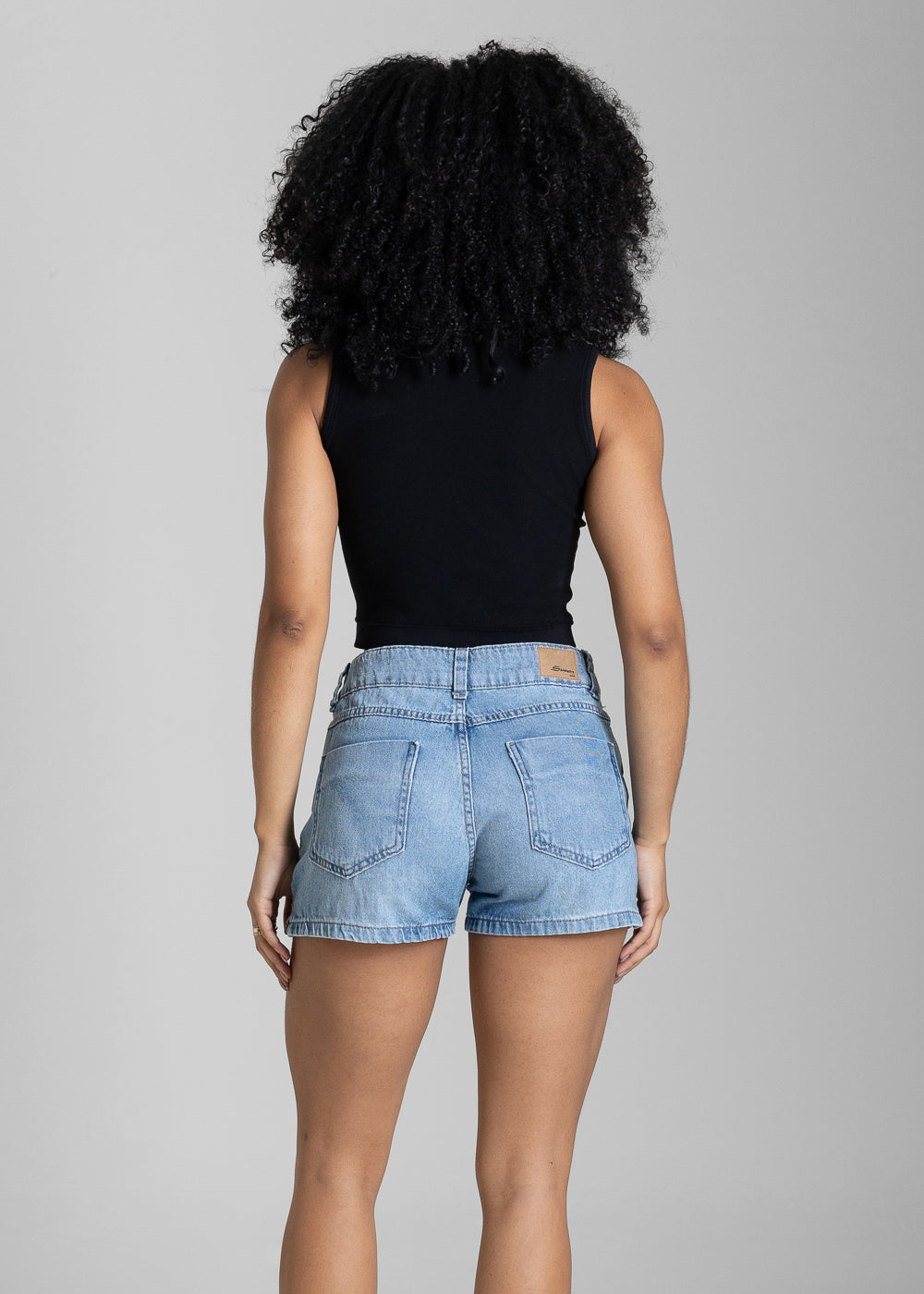 Shorts Jeans Destroyed Sawary - 283062 AZUL