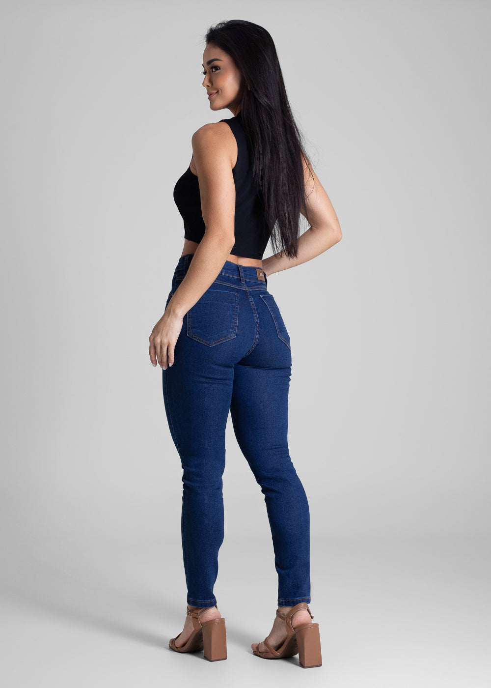 Calça Jeans Sawary Cigarrete - 283083 AZUL