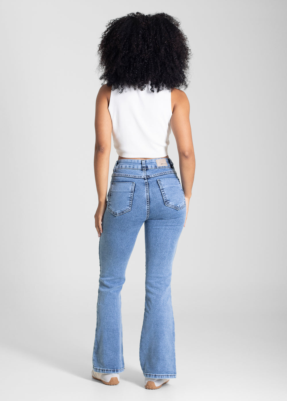 Calça Jeans Sawary Flare Petit - 283121 AZUL